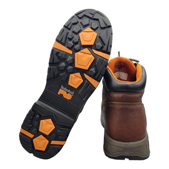 NEW Timberland PRO Helix HD Men’s 15M 6” Composite Toe Waterproof Work Boots - Picture 7 of 9